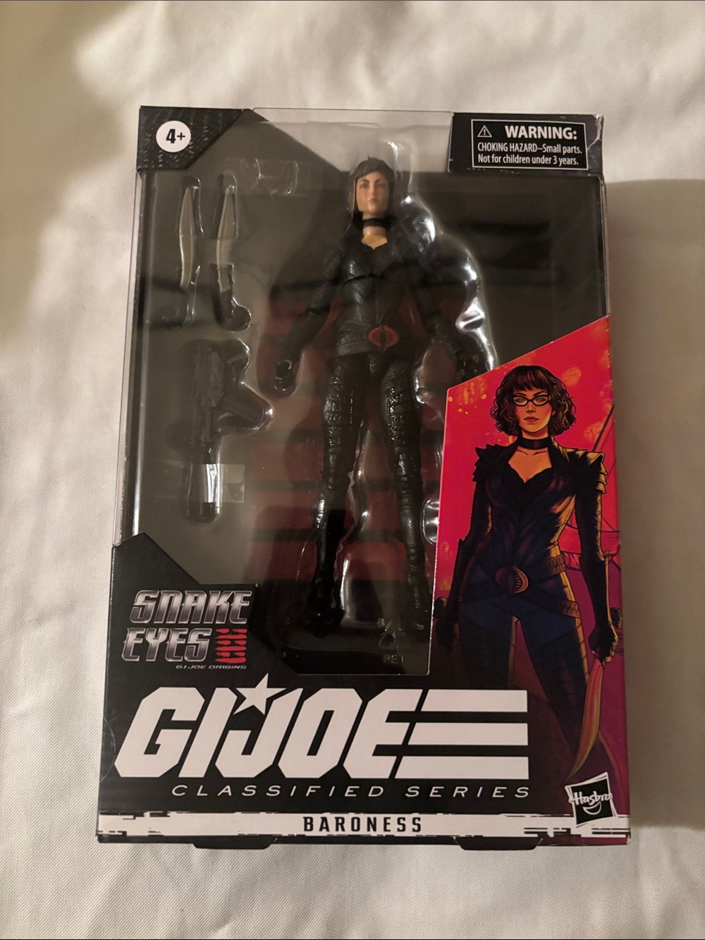 G.I. Joe Classified Series Baroness Action Figure - Black